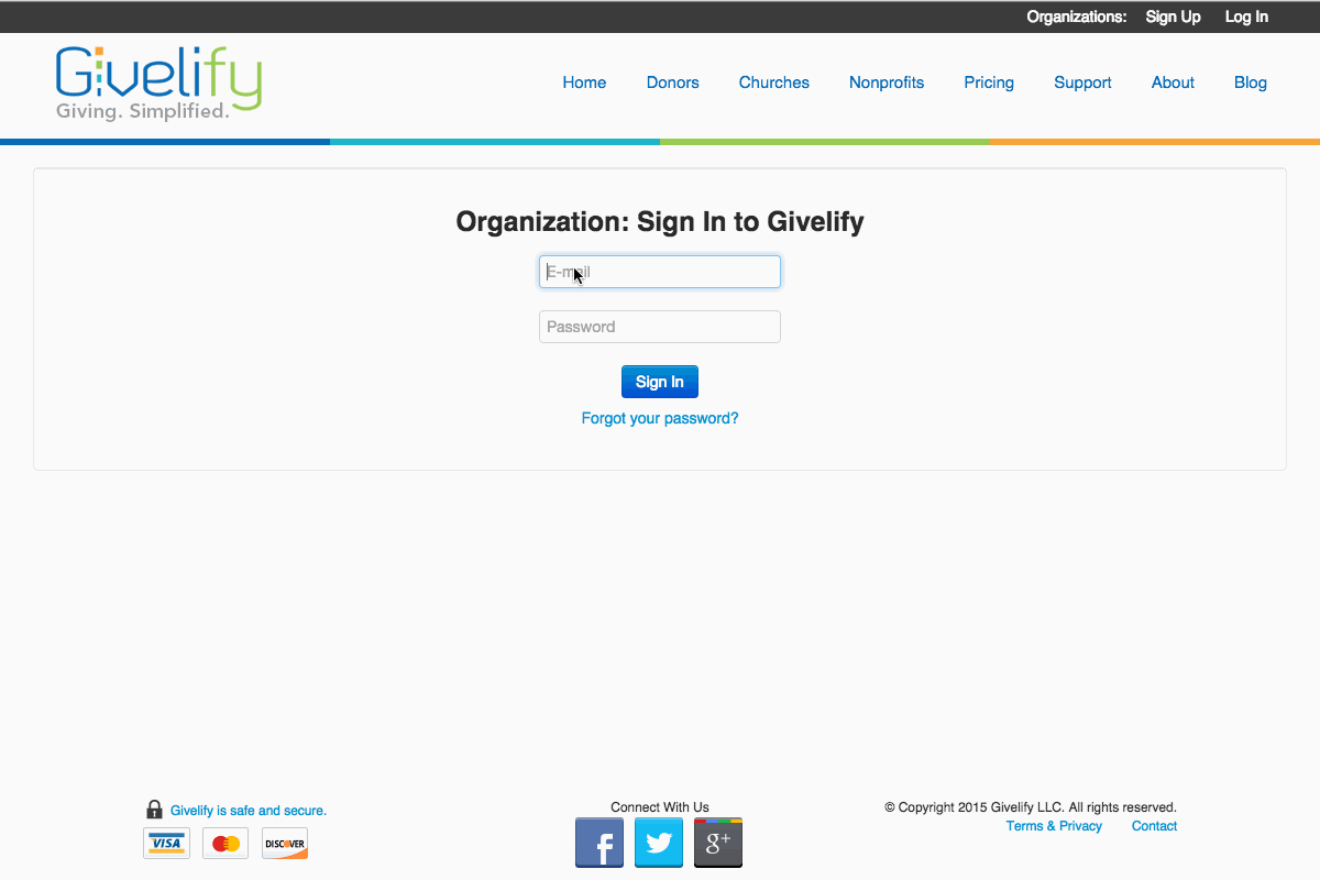 Givelify Online Giving