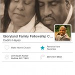 Gloryland Family Fellowship Church Mobile Giving App