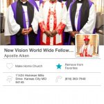 New Vision World Wide Fellowship Mobile Giving App