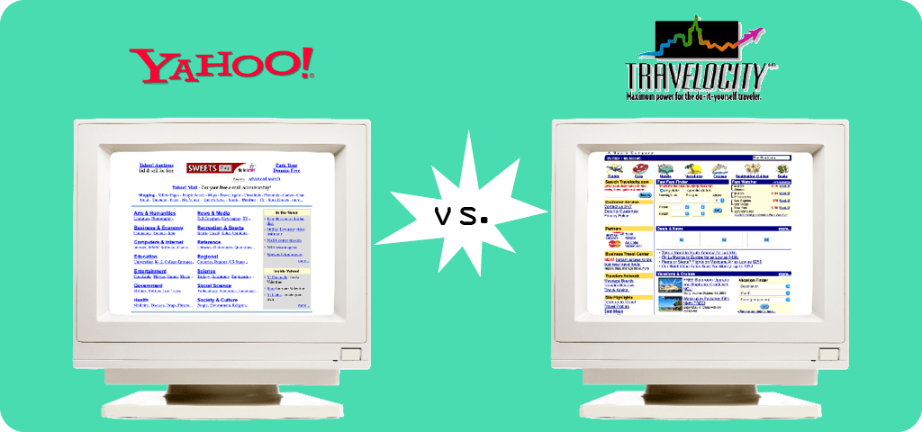 Yahoo! vs Travelocity