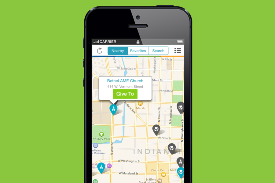 Using Givelify Mobile Giving App GPS Feature